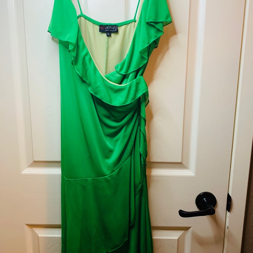 Green Hott Kiss Dress
